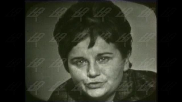 Актрисата Люба Алексиева във „Всекиму заслуженото”,1966 година