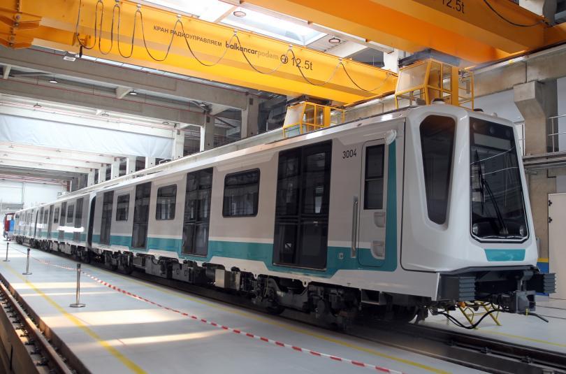 Testing begins for trains in the third line of Sofia underground