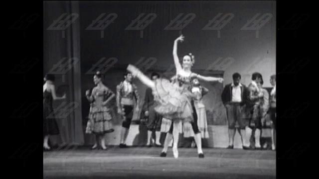Вера Кирова в балета „Дон Кихот”, 1969 година