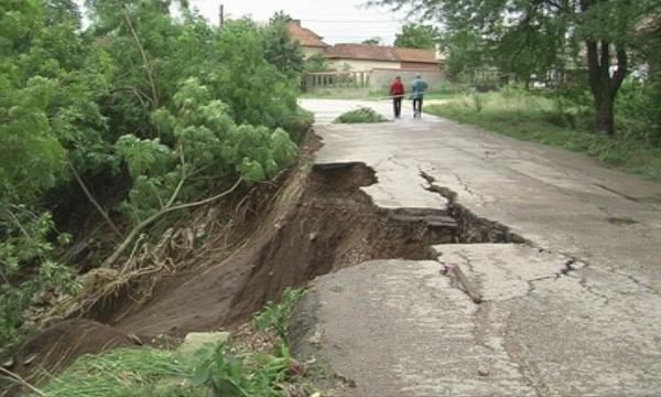 torrential rain central western bulgaria caused damages