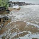 снимка 1 Two Beaches at Sunny Beach and Nessebar Get Swallowed in Winter Storm