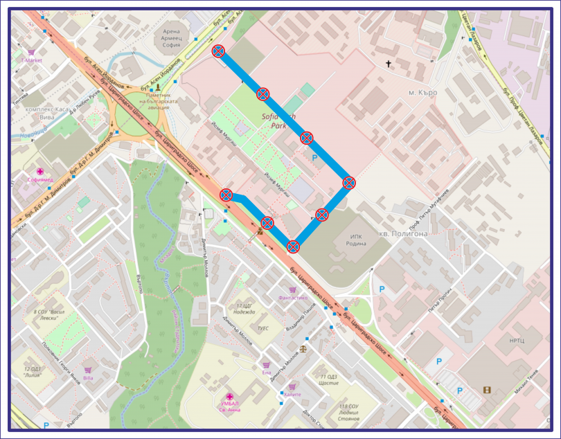 traffic restrictions sofia may western balkans summit
