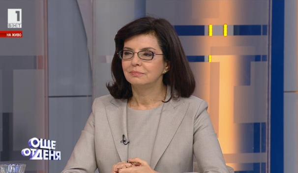 Меглена Кунева: ДБГ и РБ не биха подкрепили кабинет с мандата на патриотите