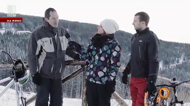 Ски байкът — новият зимен спорт