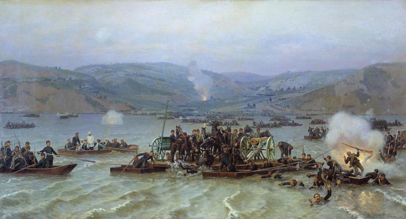 140 години от Руско-турската война (1877-1878 г.). Първите военни действия