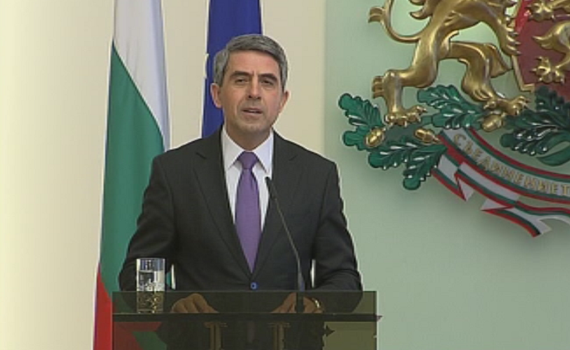 final press conference bulgaria’s outgoing president plevneliev