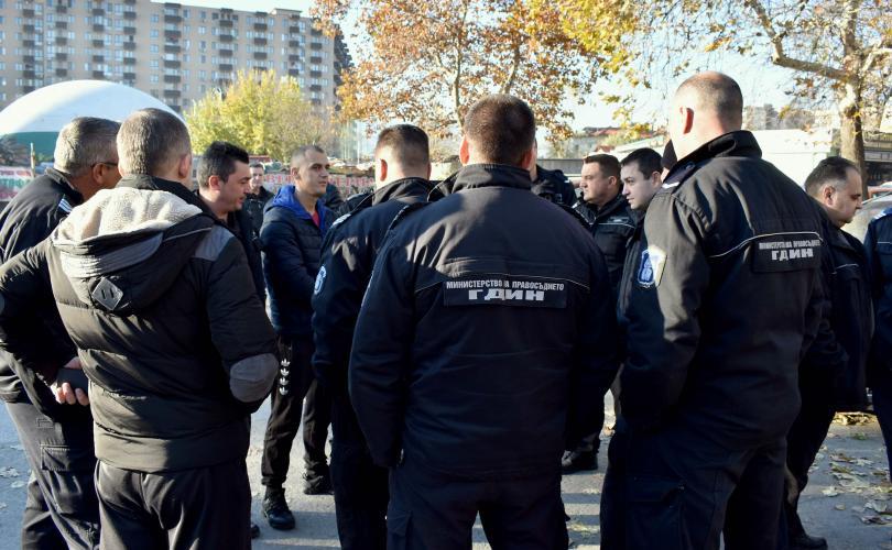 Prison Officers from Plovdiv Hold Protest