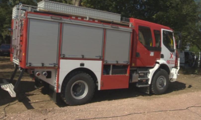 Serious incident with a fire engine on the road; a firefighter died