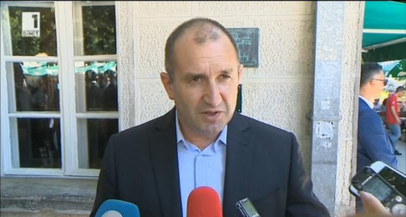 bulgaria’s president roumen radev working visit italy