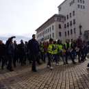 снимка 2 Protest by owners of hotels and restaurants block traffic in central Sofia