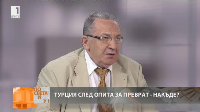 Симеон Николов: Създаде се обстановка, от която Ердоган ще излезе по-силен