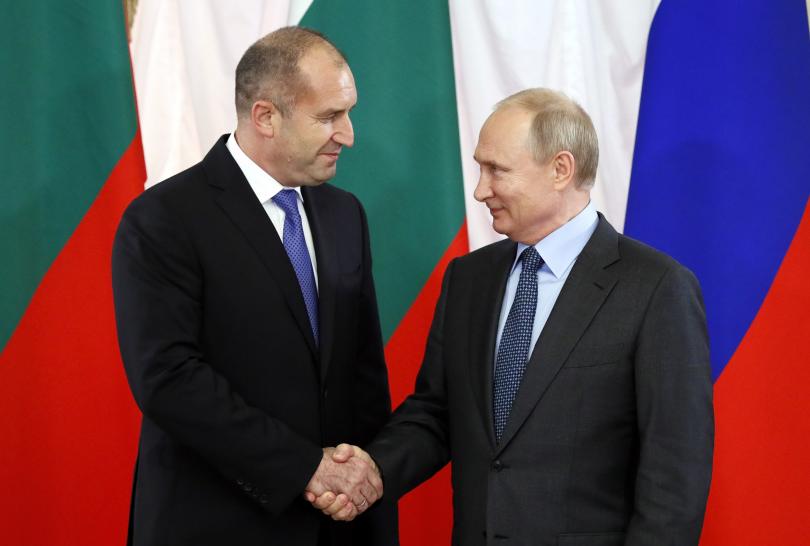 President Radev and Russias counterpart Putin meet in Saint Petersburg​