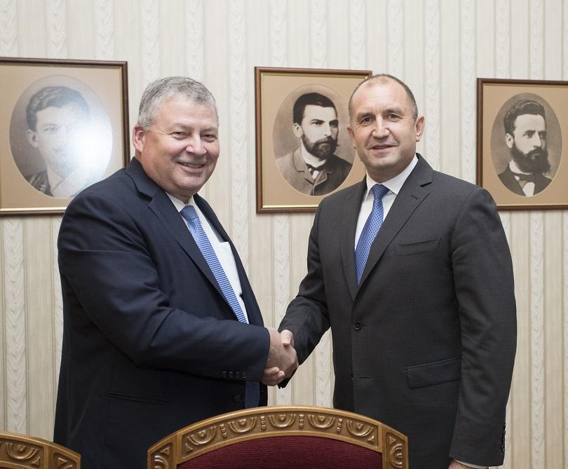 President Rumen Radev met with the manufacturer of F-16 aircrafts