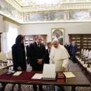 снимка 2 Bulgaria’s President Roumen Radev Received in Audience by Pope Francis
