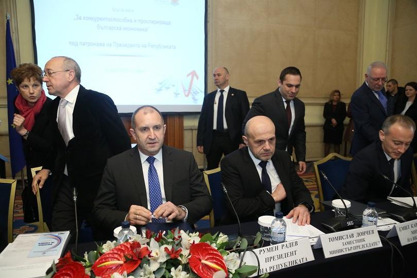 Bulgaria’s President, ministers take part in economic forum in Sofia