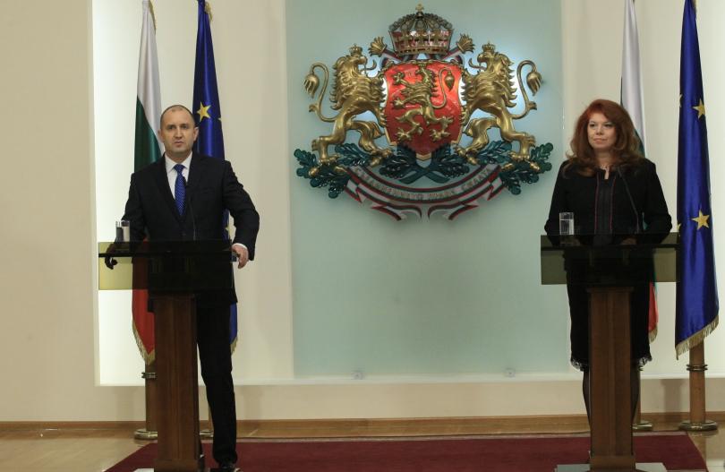 Bulgaria’s President and Vice-President give an overview of third year in office