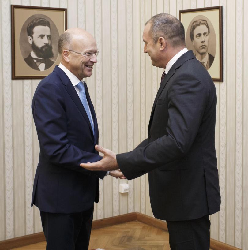 bulgaria’s president met president european court justice