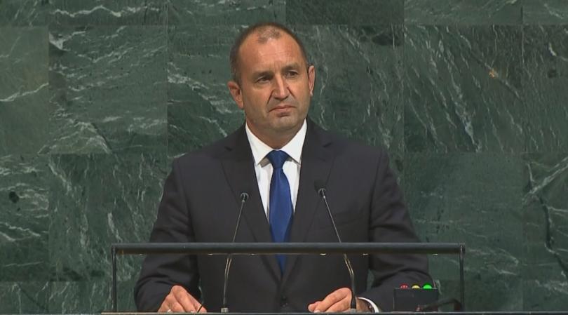 first address bulgarian president radev uns general assembly