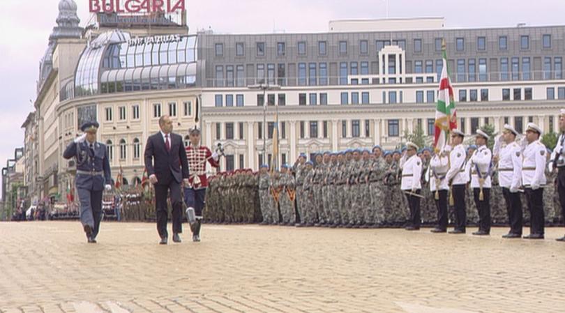 bulgaria celebrates day stgeorge victorious army day