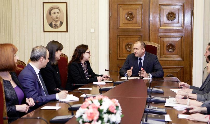 bulgaria’s president radev met chief prosecutor romania’s anticorruption directorate