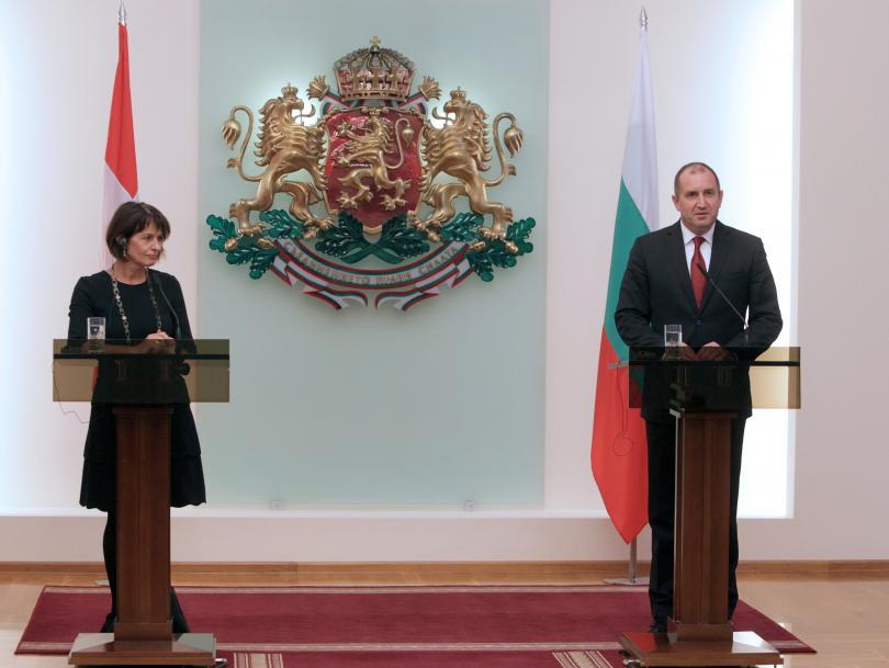 president radev swiss president discuss continuation bulgarian swiss program