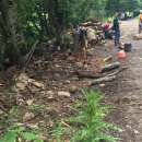 снимка 2 Landslide repair work begins on the road to Bulgaria’s Rila Monastery