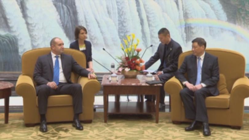 Bulgaria’s President Radev had talks with the Mayor of Shanghai