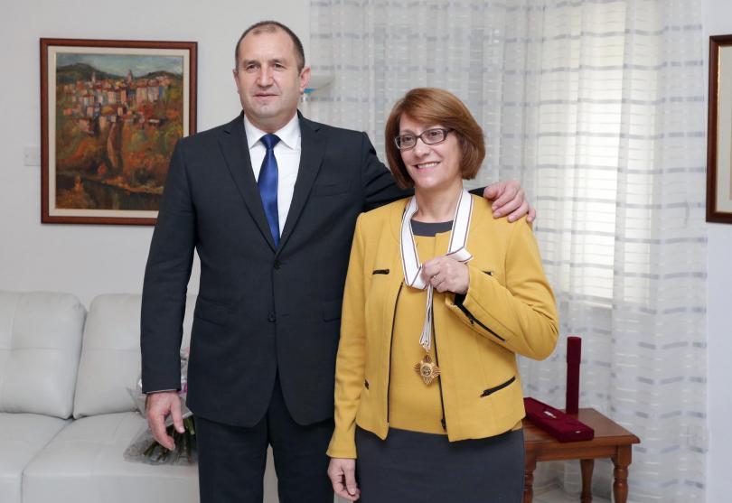 Bulgaria’s President Meets Cyprus Parliament Chair