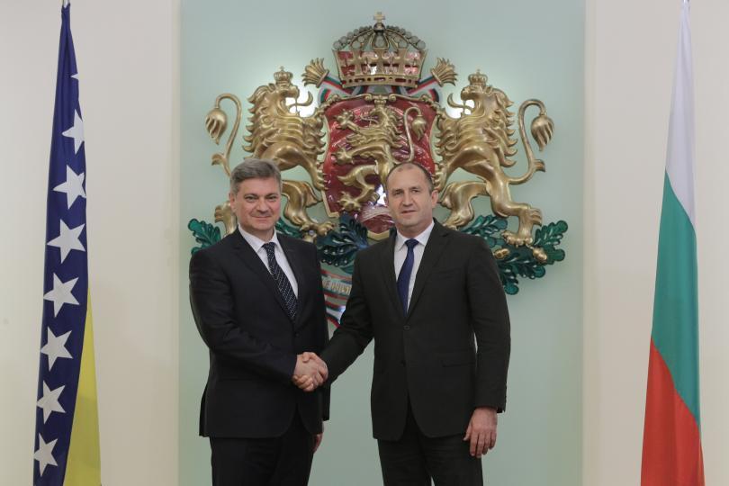 president radev met bosnia herzegovinas council ministers chairman