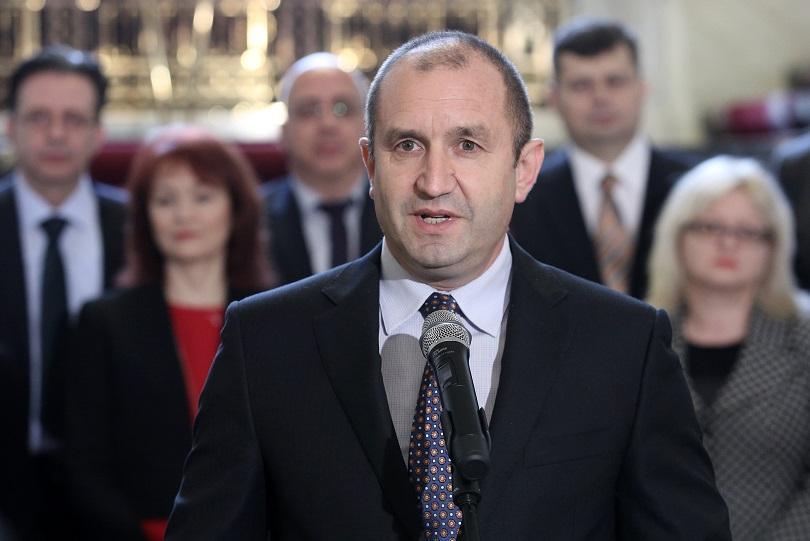 bulgaria’s president radev congratulated president donald trump his inauguration