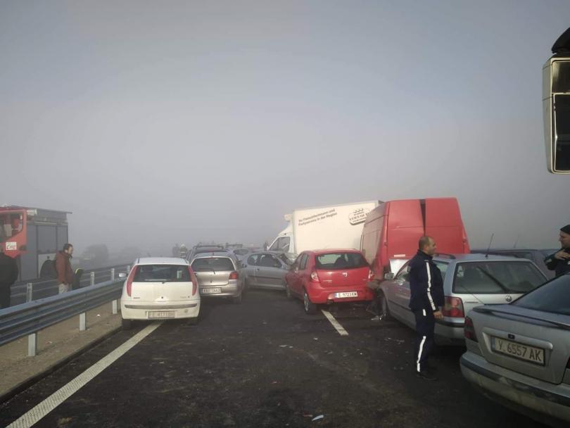 people remain hospital after serious crash struma motorway