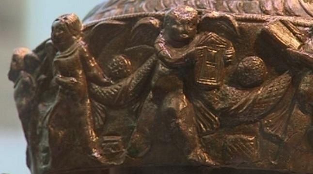 RARE THRACIAN HELMET FROM 2ND CENTURY AD ON DISPLAY IN PLOVDIV