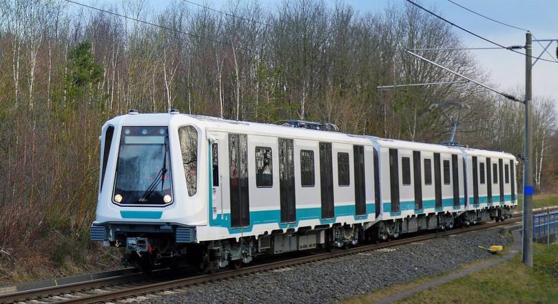 sofia mayor shows first new trains third line underground