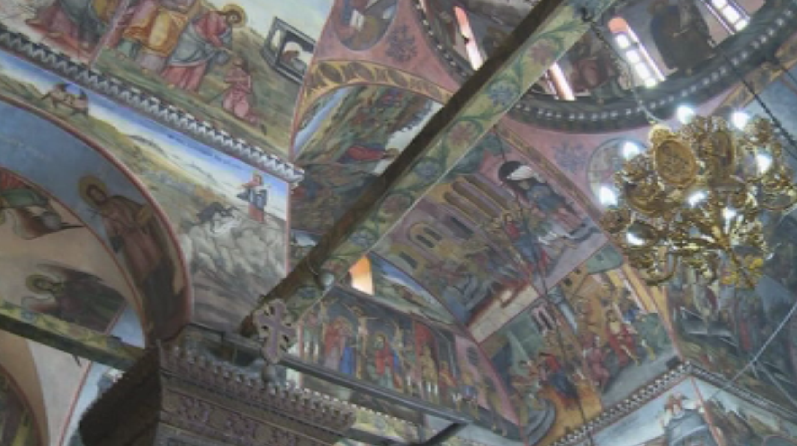 bachkovo monastery welcomes virgin mary feast renovated frescoes