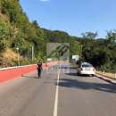 снимка 1 Residents of Svoge stage a protest, block road section of the serious bus crash