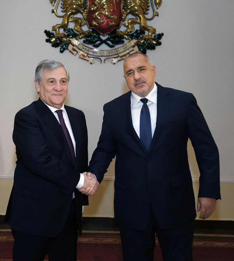 President of the European Parliement is on a Working Visit to Bulgaria