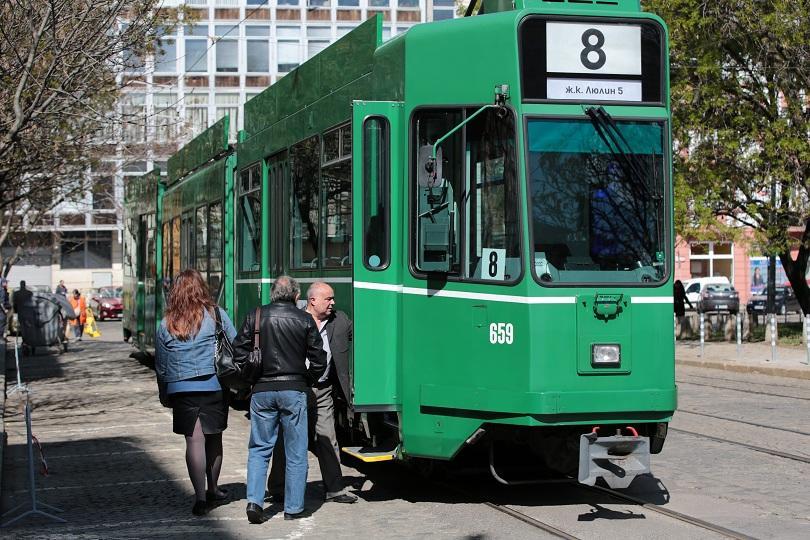 Basel Guggummere Trams Strart Running in Sofia