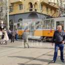 снимка 1 Tram derailment in Sofia injures a woman