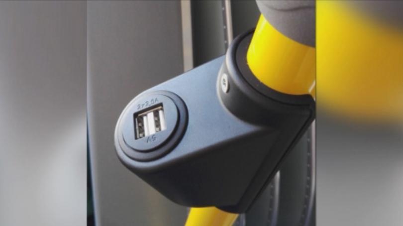 mobile charging ports installed sofia buses