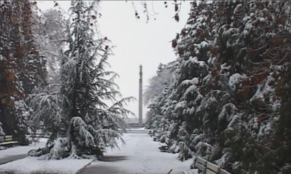 first snowfall bulgaria