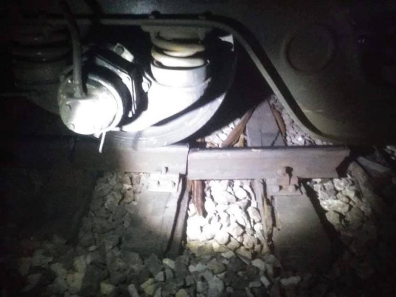 Train derailed between the stations of Rebrovo and Svoge