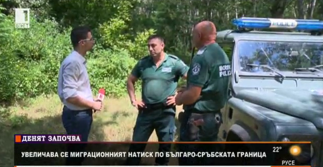 migration pressure bulgarian serbian border has increased