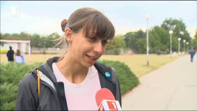 Мирела Демирева пред камерата на Спортна треска