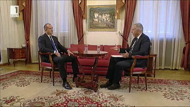 Президентът Румен Радев в специално интервю за Панорама
