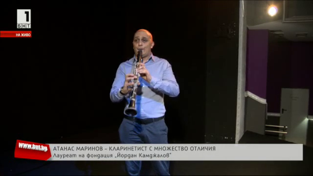 Концерт на Атанас Маринов - лауреат на фондация Йордан Камджалов