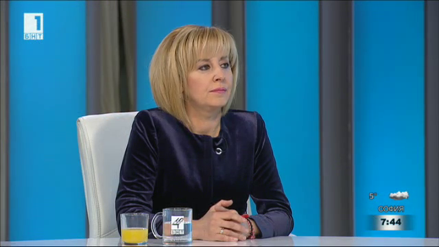 Мая Манолова: Над 81% от хората искат да бъде приет Закон за частния фалит