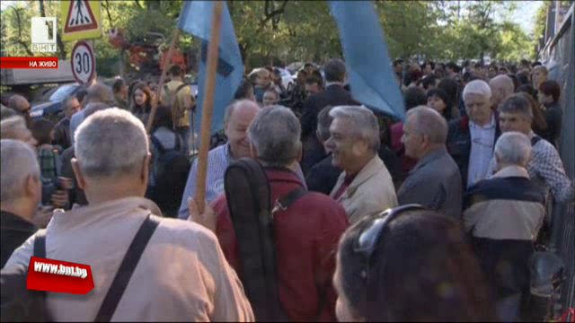 Протест на музикантите от съставите на БНР
