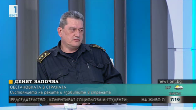 Гл. комисар Николай Николов: Няма бедстващи хора, никъде не се наложи евакуация