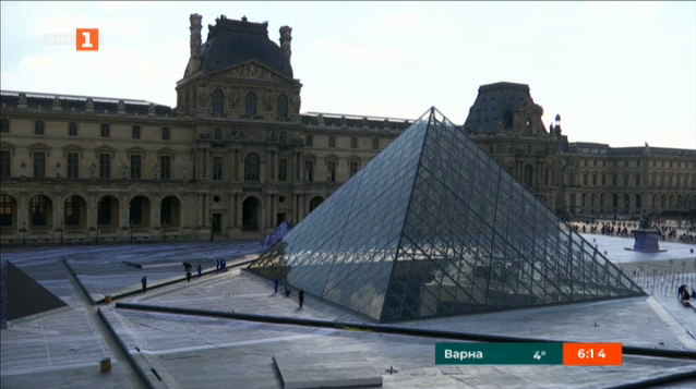 Стъклената пирамида на Лувъра става сцена на интерактивно шоу