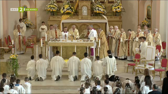 Папа Франциск отслужи Света литургия в град Раковски